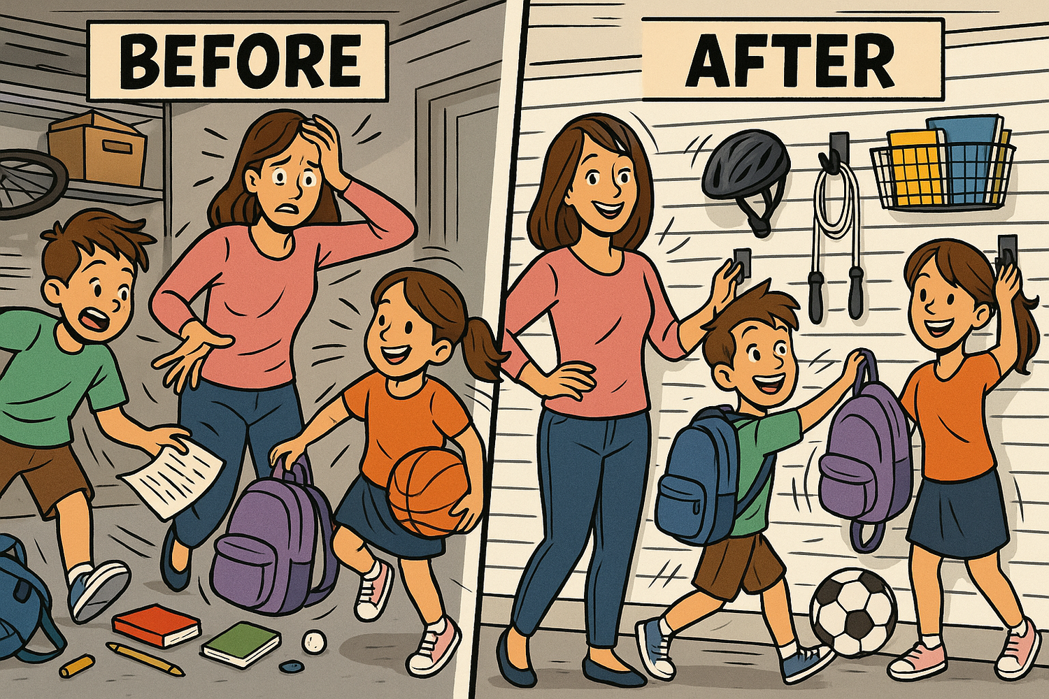 Back-to-School Starts in the Garage