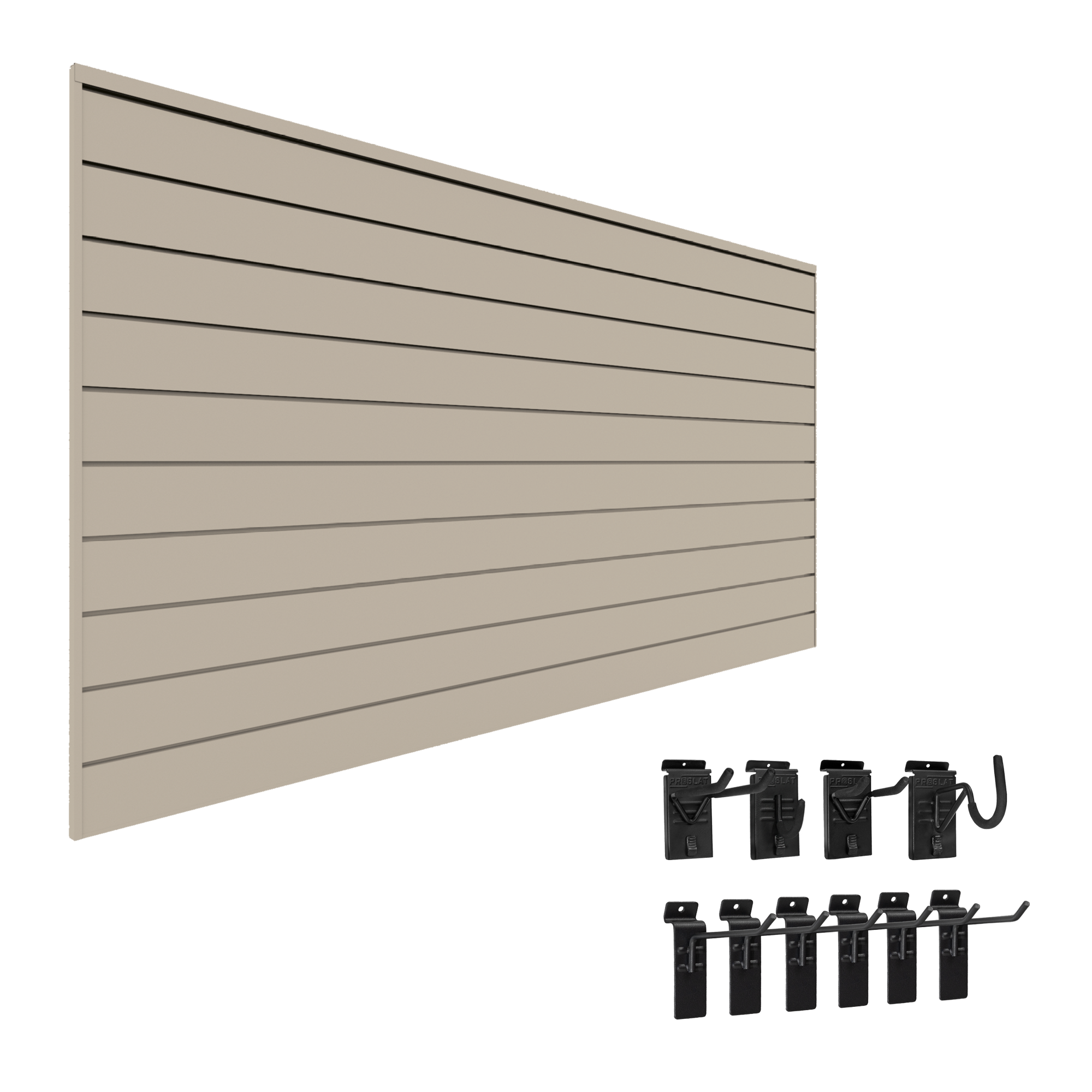 PVC Slatwall Mini Hook Kit Bundle – STEALTH