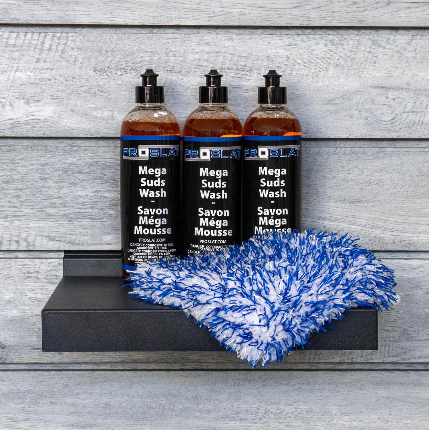 Mega Suds 3 Pack with Wash Mitt