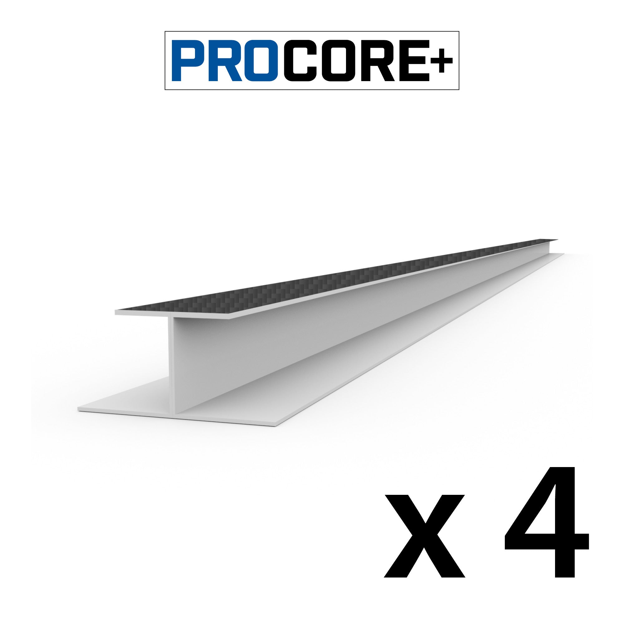 8 ft. PROCORE PVC H-Trim Pack