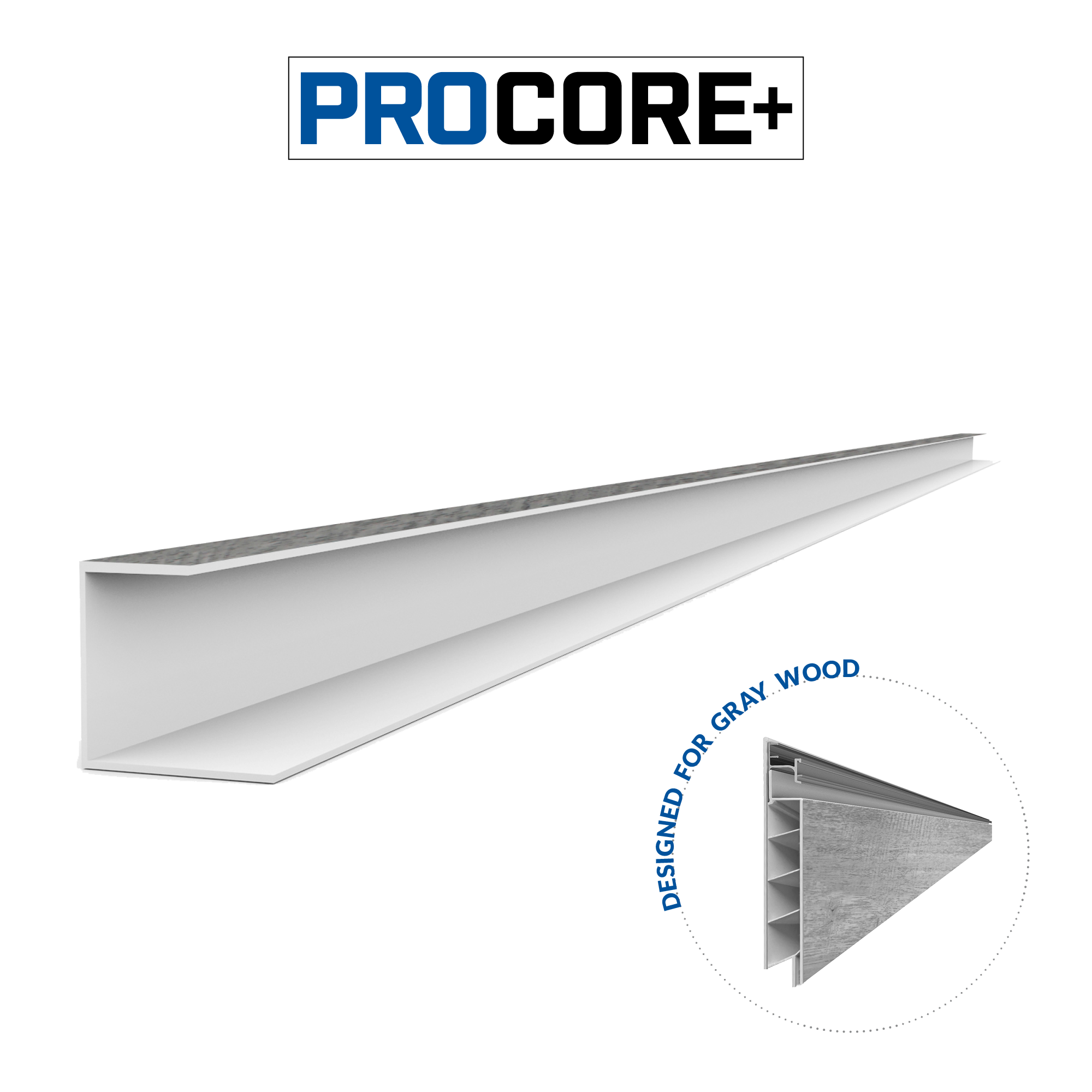 PROCORE J-trim 49 in.