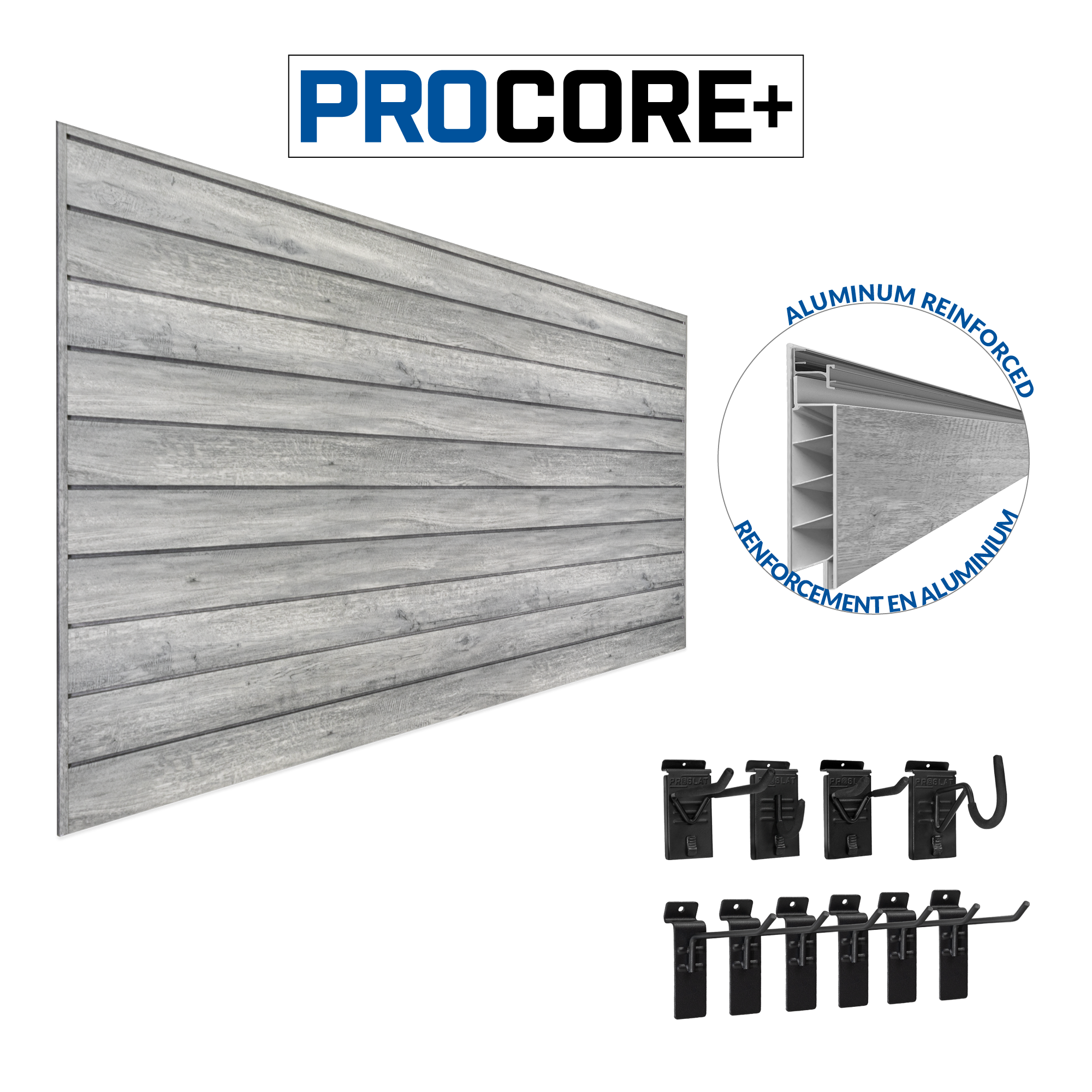 PROCORE Slatwall Mini Hook Kit Bundle – STEALTH