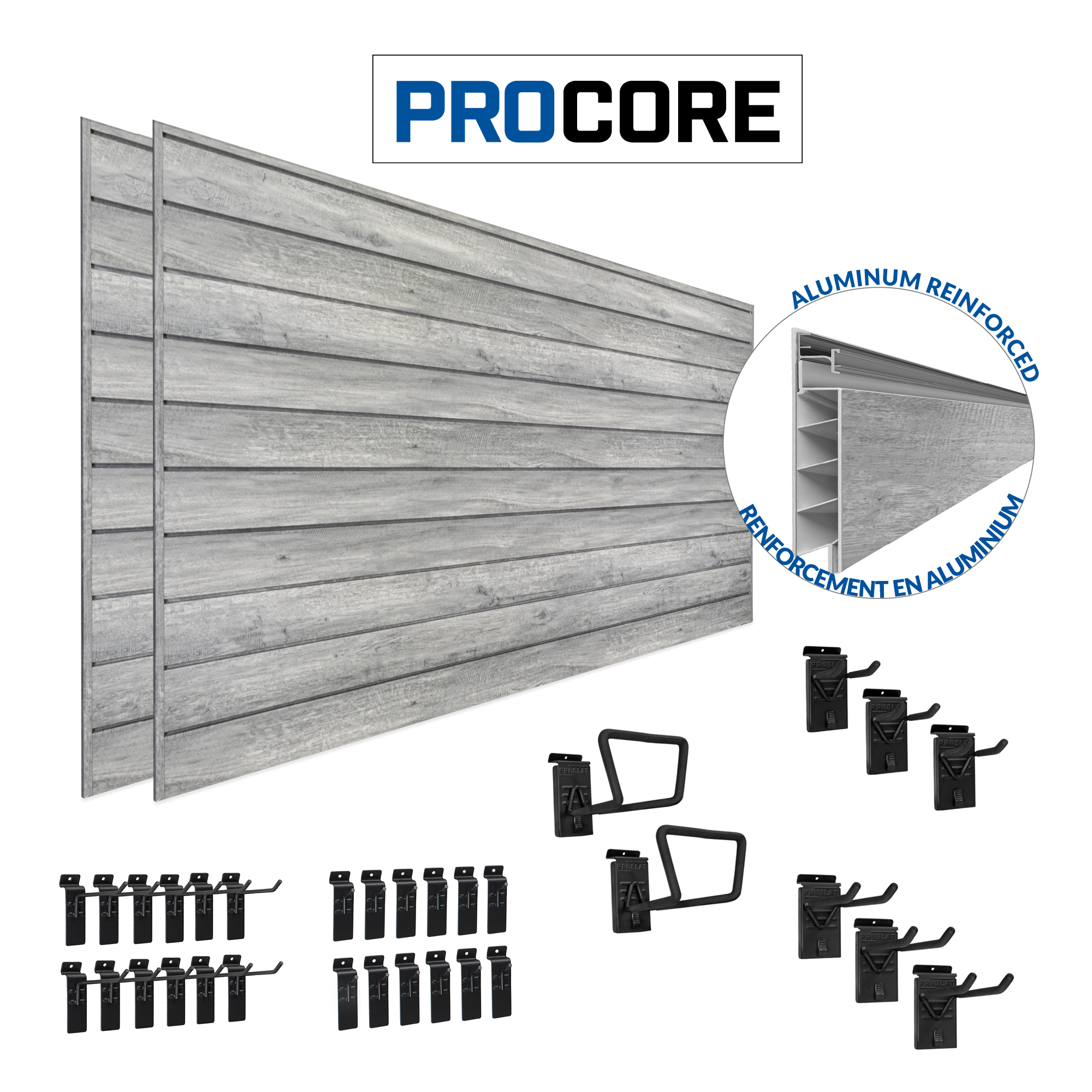 PROCORE Slatwall Essential Tool Bundle