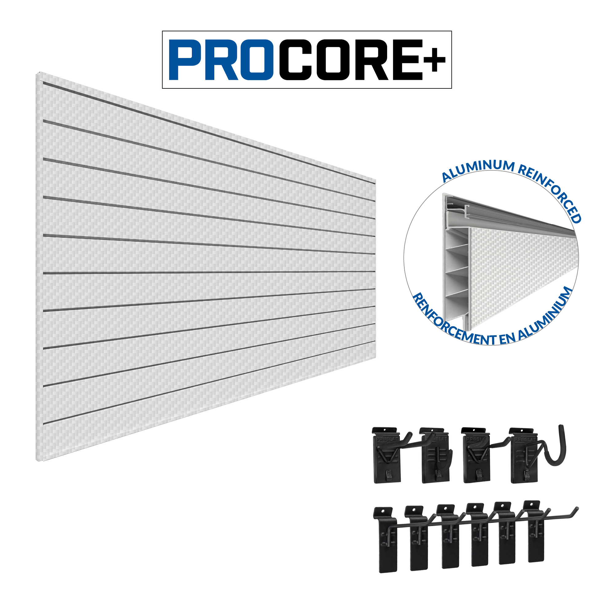 PROCORE Slatwall Mini Hook Kit Bundle – STEALTH