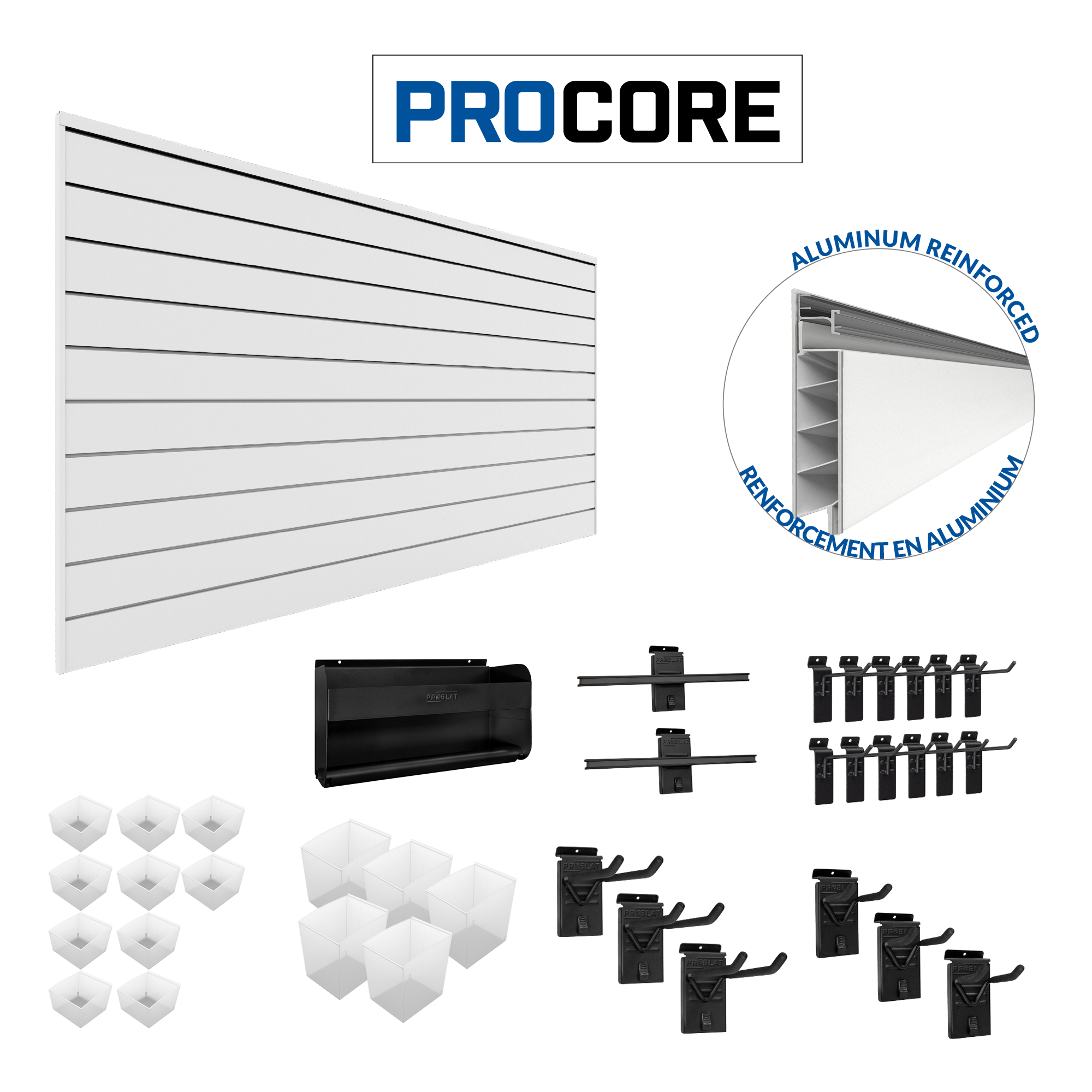 PROCORE Slatwall Handyman bundle