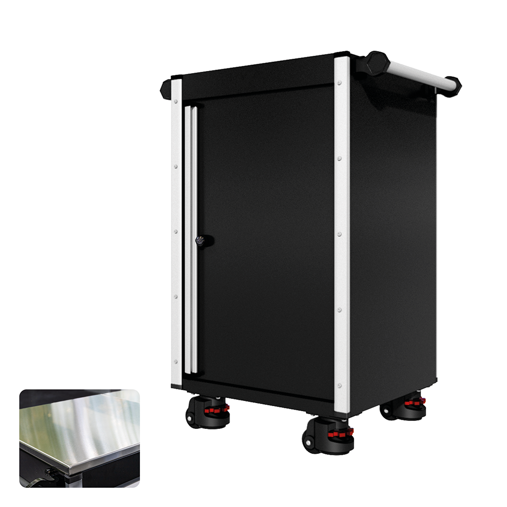 22 Series - Locker - Silver Handles - Foot Casters