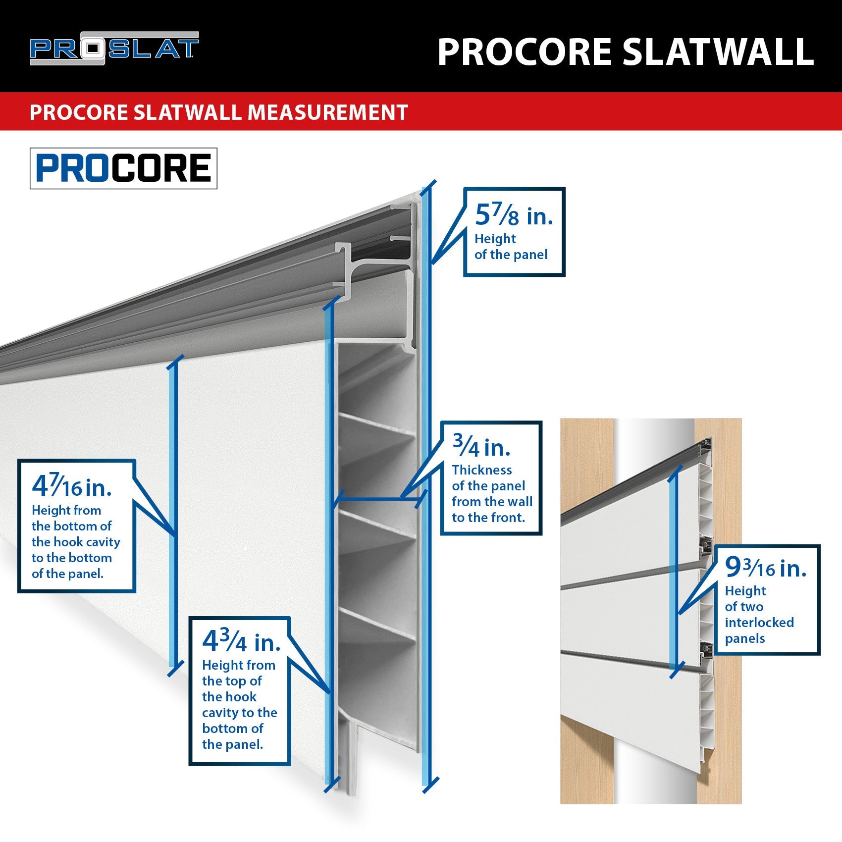 PROCORE Slatwall Essential Tool Bundle