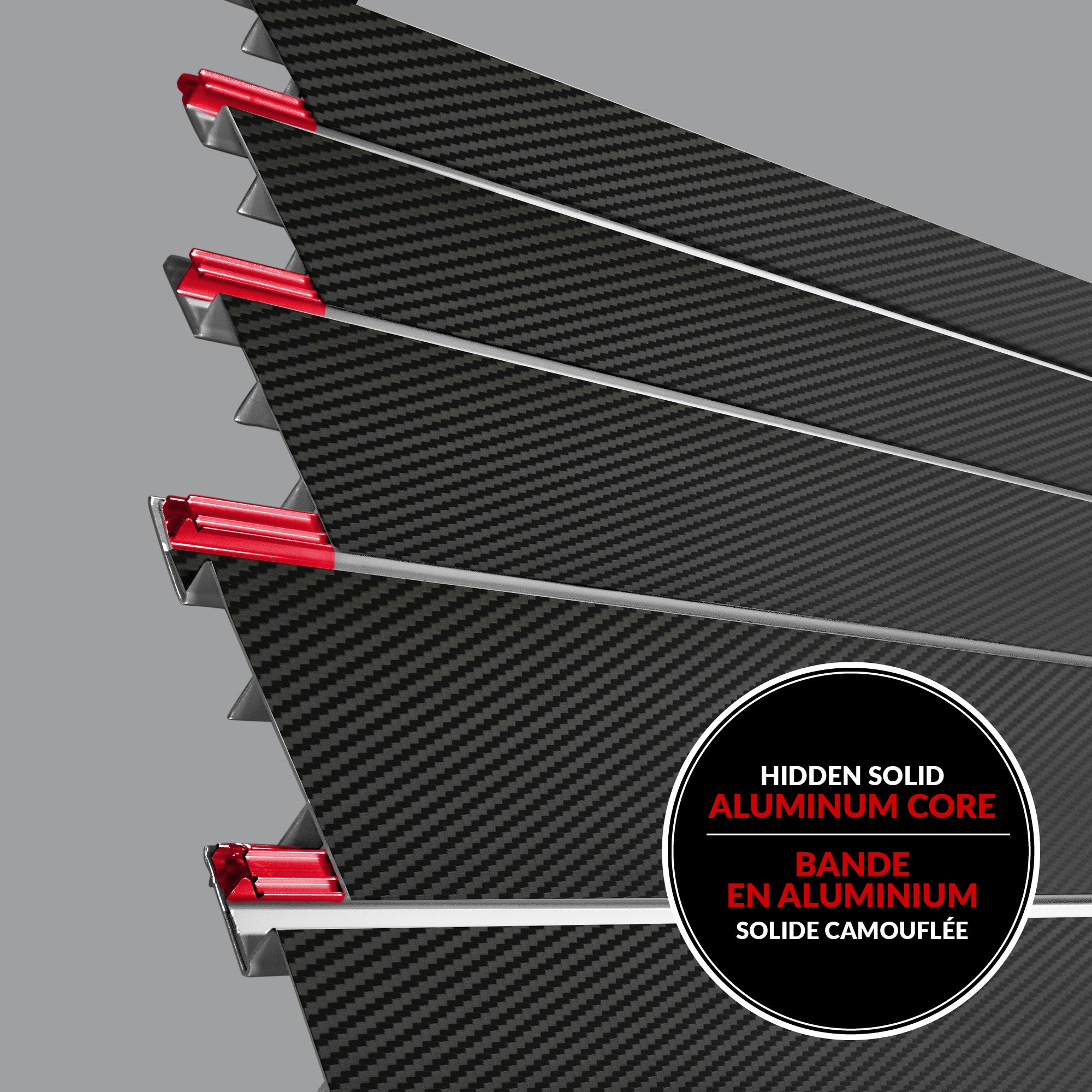4 ft.  x 8 ft. PROCORE PLUS PVC Slatwall – 4 Pack 128 sq ft
